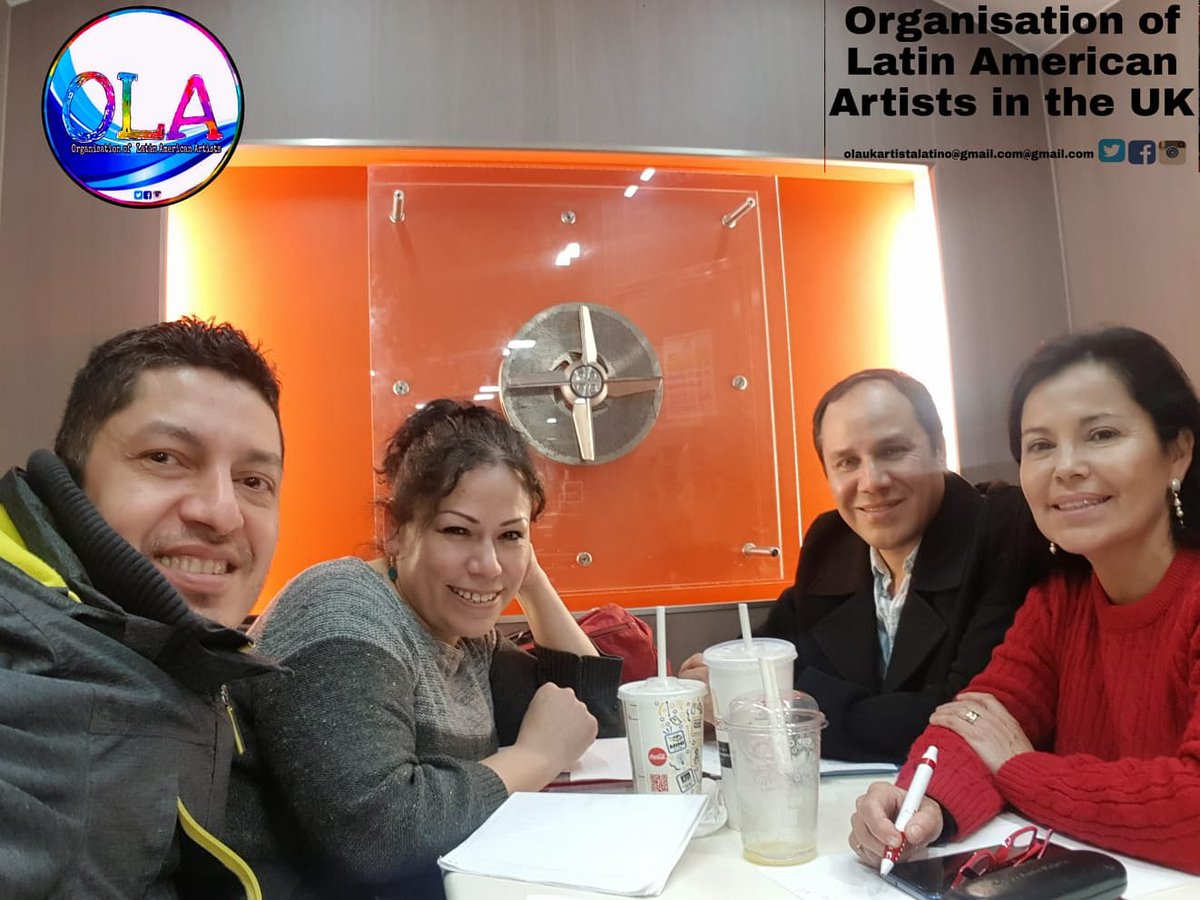 OLAUKartistas's tweet photo. Tha OLA Committee are working on great things to come!!!
El Comité de OLA sigue trabajando en cosas grandiosas que vendrán!!
@hortensia73 @jomhs @JEANTONIOGUZMAN @ArtistasLatino3 https://t.co/ITDybHkbUu