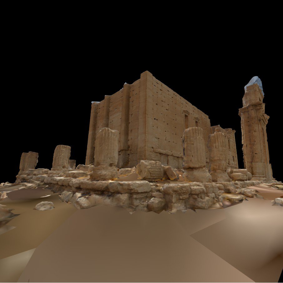 ProfAndyWilson's tweet photo. Not strictly #myfirsttweet after many aliases. But I get the importance of sometimes Tweeting as ME...This week I experienced the true scale of the Temple of Bel our team rebuilt from #webscraped and #crowdsourced imagery, and revisited Mousa broch scanned with our partners #VR https://t.co/5GsjjmQvZd