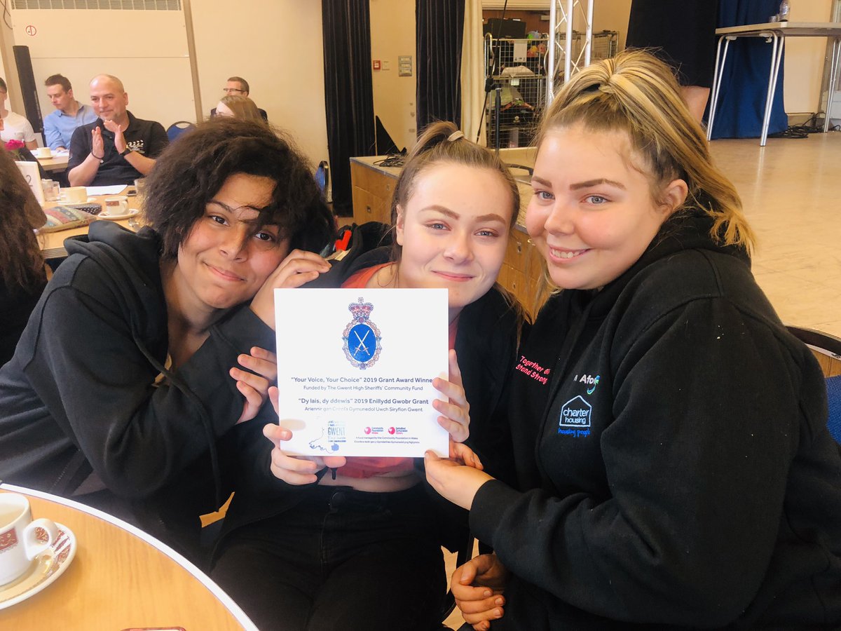 GoGirlsWales's tweet photo. Excited to say that go girls have won the gwent high sherif community fund!  #TogetherGirlsStandStrong #Excited #GHSCF19 #YourVoiceYourChoice @BronAfon @poblgroup https://t.co/BYQ9ig6icT
