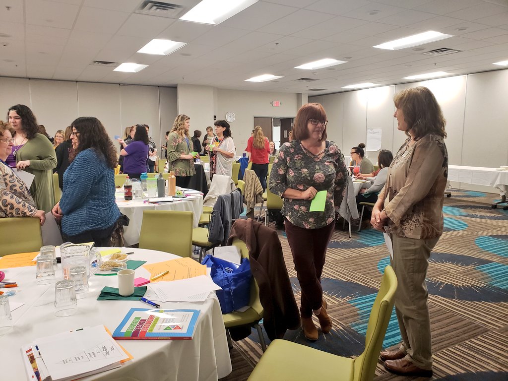 HeatherAnnGill's tweet photo. LOVED facilitating and training Prevent, Teach, Reinforce, for Young Children today in North Platte!!!! Mid-Nebraska Community Action...in action!! #pyramidmodel #npbis #ecmtss #edgeeffect #ptr #buildthatbridge https://t.co/DP6Cqx1zCN