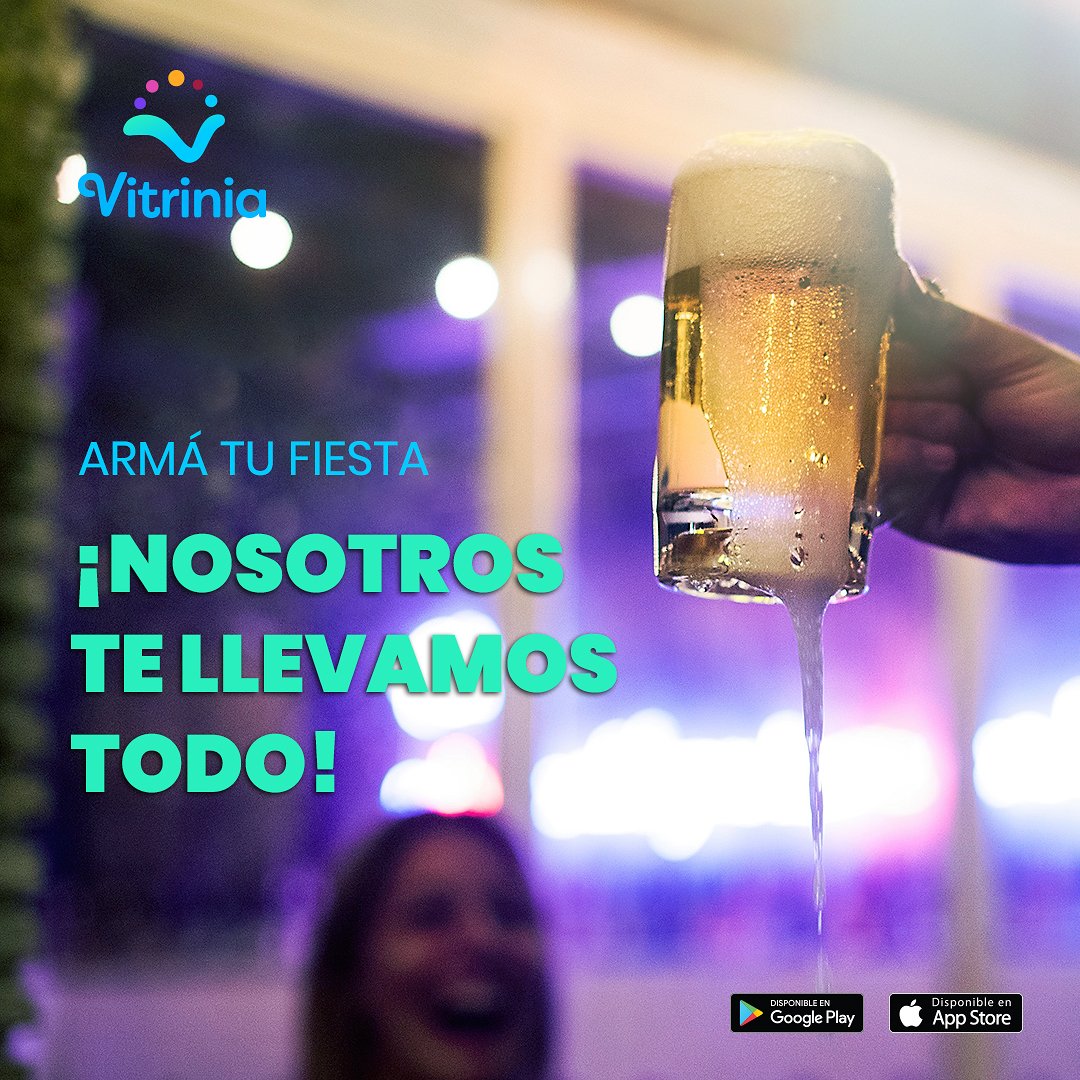 Vitrinia_ar's tweet photo. Siempre listos nunca inlistos 💪😎 Descargá la App y llevamos el fiestón perfecto 🤩 #PediConVitrinia -
https://t.co/B81F4eHNkI

#vitrinia #argentina🇦🇷 #pediloya #fiesta #nochedeamigas #quenoche #momentos #bebidas #tekila #cervezaartesanal #santiagodelesteroargentina https://t.co/o3gXe8XSI1