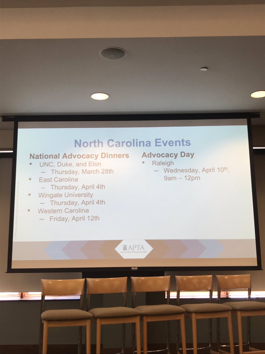 APTANCSSIG's tweet photo. Want to get involved in advocacy efforts? Here are some events to get you started #NCSC2019 https://t.co/yfuZWSowrQ