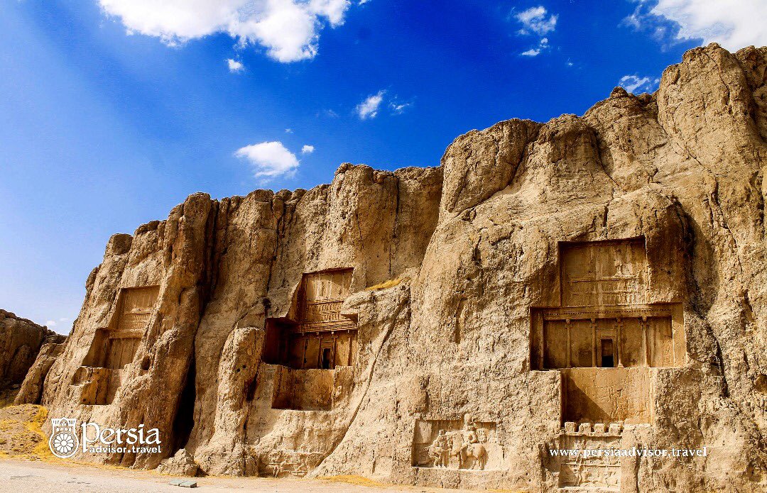 PersiaAdv's tweet photo. Naqsh-e Rustam
#NaqsheRustam is an #ancient necropolis located in #Zanghiabad village in North of #Marvdasht county, Fars province.
Read more https://t.co/IowVJKxqrZ
Photos 
1-Naqsh-e Rustam-Tomb of the Kings/shutterstock
2-Naqsh-e Rustam-Ka'ba-ye-zartosht/shutterstock https://t.co/ohUow6OK0Z