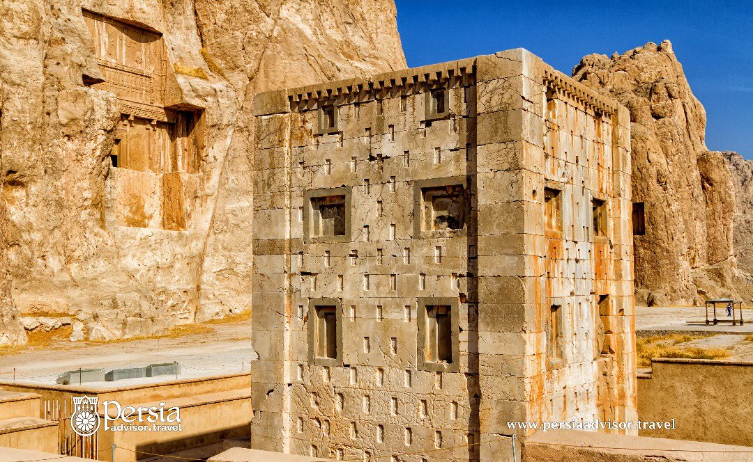 PersiaAdv's tweet photo. Naqsh-e Rustam
#NaqsheRustam is an #ancient necropolis located in #Zanghiabad village in North of #Marvdasht county, Fars province.
Read more https://t.co/IowVJKxqrZ
Photos 
1-Naqsh-e Rustam-Tomb of the Kings/shutterstock
2-Naqsh-e Rustam-Ka'ba-ye-zartosht/shutterstock https://t.co/ohUow6OK0Z