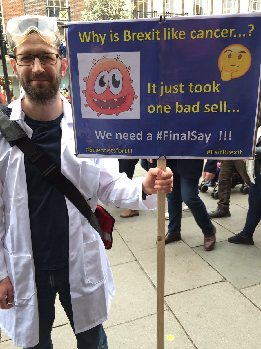 Just about to start #PeoplesMarch ! <a href="/Scientists4EU/">Scientists for EU</a>