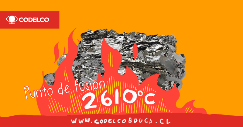 CodelcoChile's tweet photo. Somos una de las principales empresas productoras de molibdeno en el mundo con unas 61.200 toneladas métricas de producción cada año. ¡Conoce más de este sub-producto del metal rojo en #CodelcoEduca! https://t.co/8j5ANJoXwi https://t.co/UqzlbojGd7