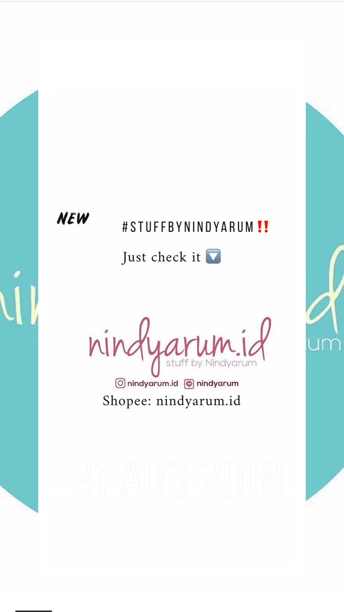 nindyarum's tweet photo. NOW! 🥰 https://t.co/KehcVQNwdk