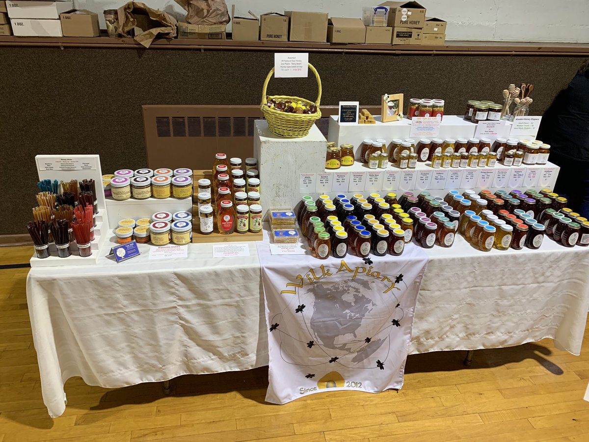 A record breaking setup! Up and down stairs and displayed all in less then an hour. Come see us at St Stan’s in Maspeth till 3pm