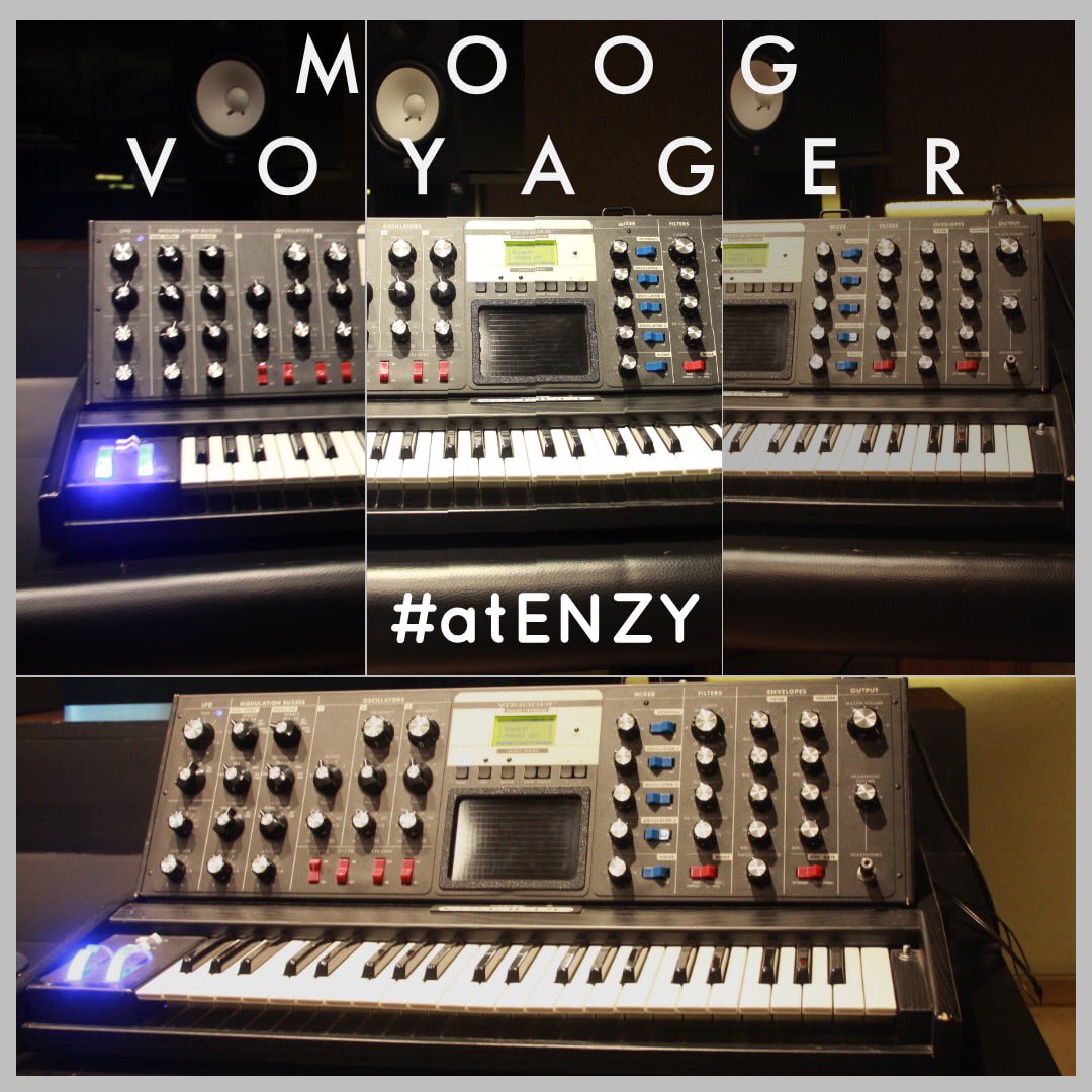 #GEEKWEEK . 

We #atENZY  have a <a href="/moogmusicinc/">Moog Synthesizers</a> Voyager which is available for all to use to do justice to your musical ideas and create magic. So what’re you waiting for? Come to ENZY Studio and record your musical ideas using the exceptional synthesizer