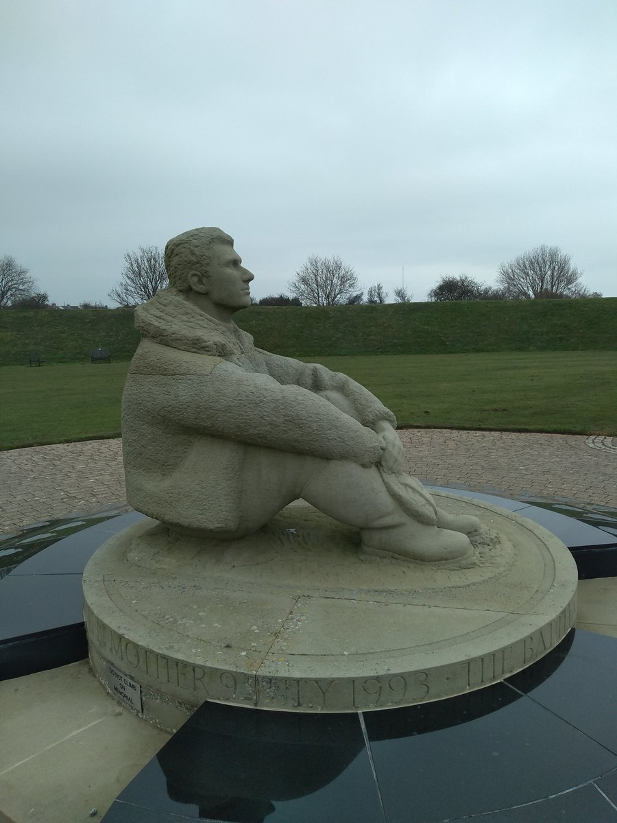 WarwalkerUpdate's tweet image. Contemplative morning at the Battle of Britain Memorial, Capel-le-Ferne