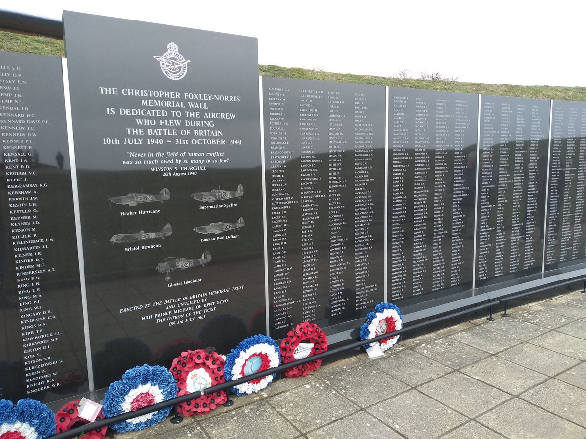 WarwalkerUpdate's tweet image. Contemplative morning at the Battle of Britain Memorial, Capel-le-Ferne