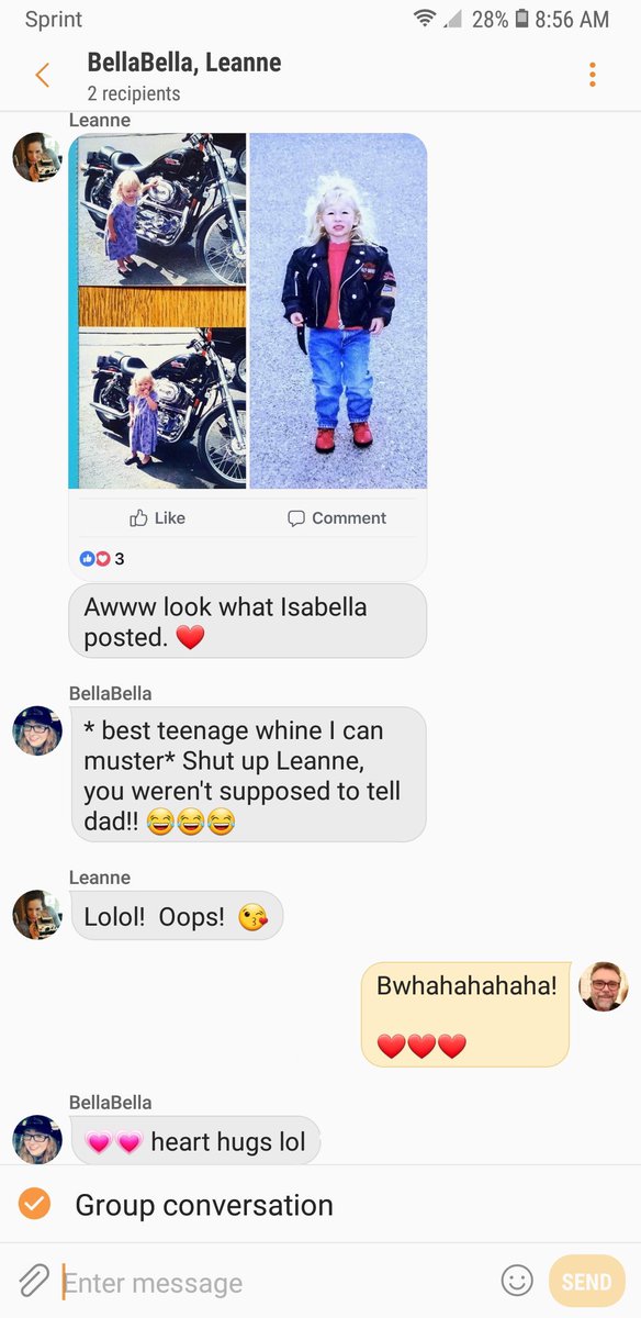 Studio_M_'s tweet photo. - Somedays
❤My❤Daughters❤
totally crack me up 😅🤣😂
#APerfectExample💖 https://t.co/4hGLMTVxDs