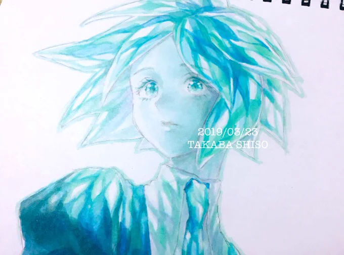 こっから背景描くの怖いなぁ 