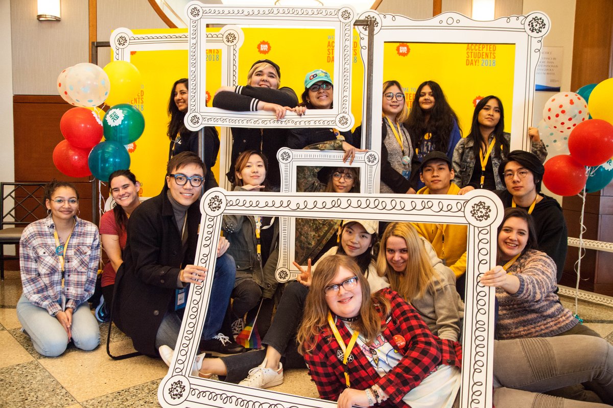 SVA_News's tweet photo. Accepted undergraduate students are invited to join @SVAAdmissions for Accepted Students Day NYC on Saturday, April 6th. RSVP here: https://t.co/DaY9d3txsu  Hope to see you there! 🎉👏  #sva #schoolofvisualarts #svanyc https://t.co/khvR1fGuhS