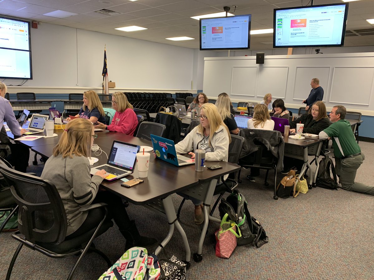 DonnaWells50's tweet photo. #bcgec Digital tools scavenger hunt. Learning and sharing on a Saturday. #ignitelearningbcps https://t.co/wTDH1tatzB