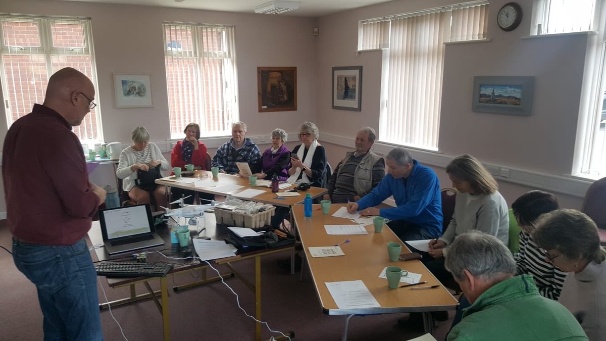 PLANED_Cymru's tweet photo. Penwythnos prysur arall i #TimPLANED, fel John a Cris ym Maenclochog, yn cefnogi prosiect #DATRIS, a'n Trafodaethau Digidol. https://t.co/X4No9c4idV