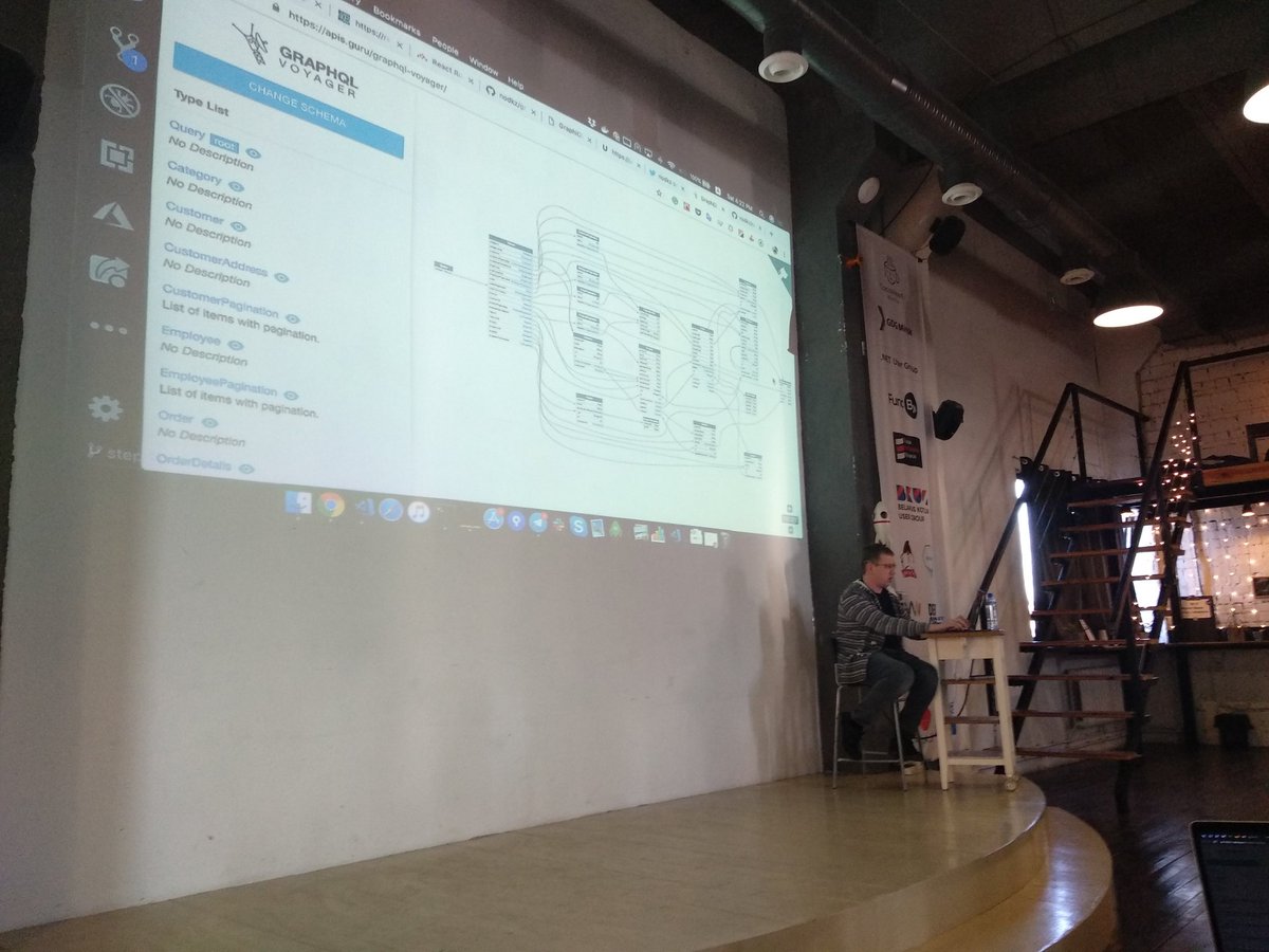 GlafiraZhur's tweet image. Волосатый GraphQL.
Сегодня в моей голове появилось много новой инфы, образов и желаний 😮😁😤
@nodkz постарался и ещё не закончил 😏
#MinskJS