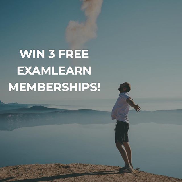 WIN 3 FREE EXAMLEARN MEMBERSHIPS!⠀
⠀
Are you stressed about your exams? We have the perfect solution for you. You have the chance to win 3 free ExamLearn memberships for you and your friends. All you have to do is:⠀
⠀
1. Tag three friends in this post 😎⠀
2. Make sure you…
