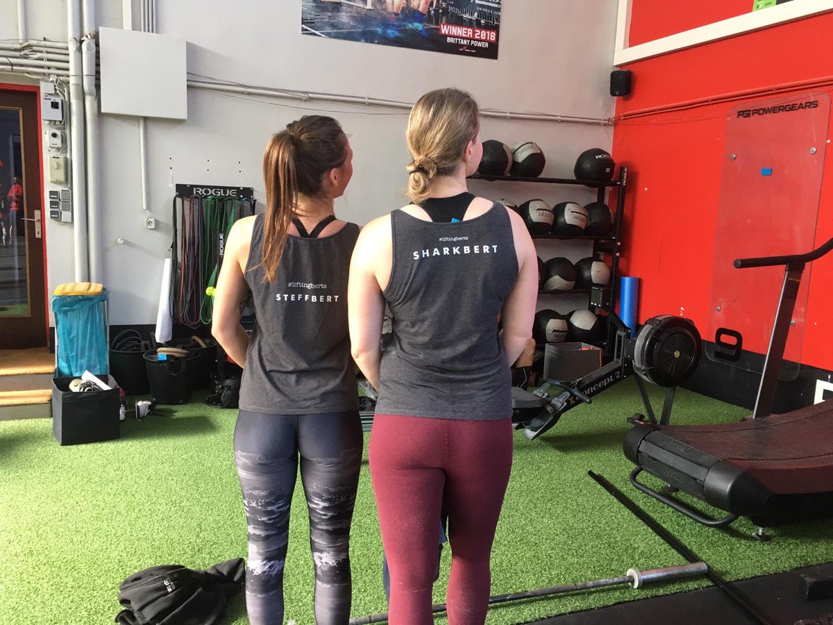 bertpower1's tweet photo. 19.5 - done! What’s next? I def. need to work on my C2B #pullups. #bertpower #liftingberts #intheopen #crossfitopen2019 #crossfitgirls https://t.co/lZ1e697Miv