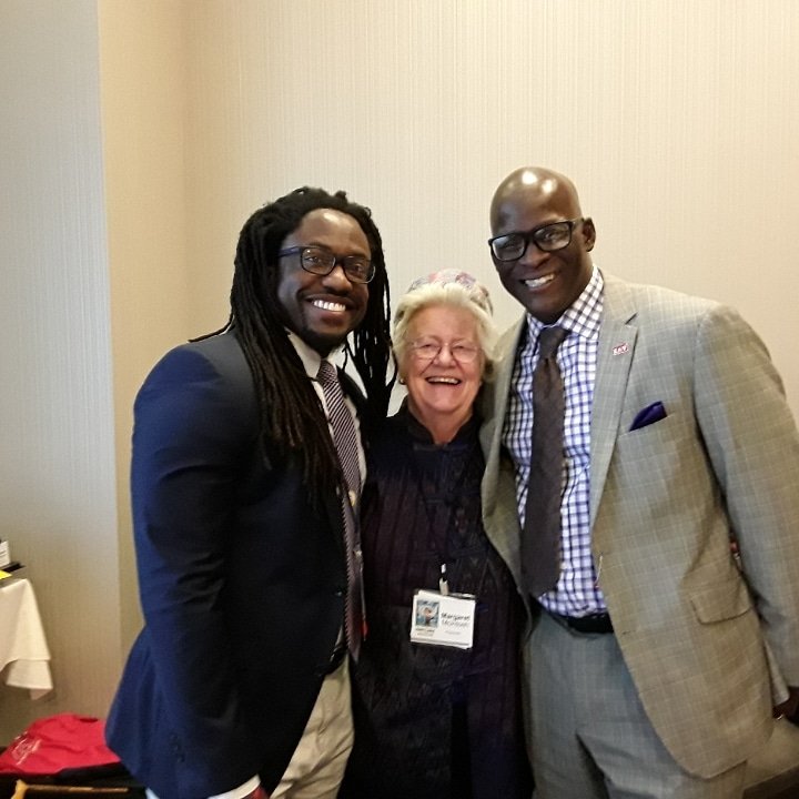 MiguelitoBrowne's tweet photo. I dont think Iowa has ever seen so many Beautiful Black Men at once! #WPC20IA #WhitePrivilegeConference @eddieknowsmoore @got_privilege https://t.co/SicqKV8hI9