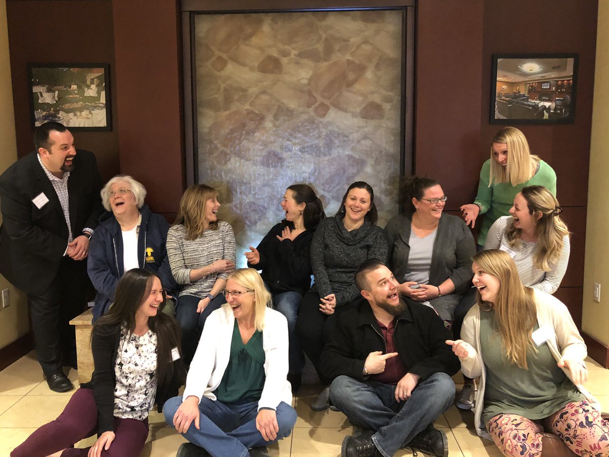kcalacone's tweet photo. I am so grateful for the two AMAZING days I spent with @DGudwin and these dedicated educators learning about Co-Teaching best practices. A good time was had by all (as seen clearly in the photo). https://t.co/KsnnQhFEoG