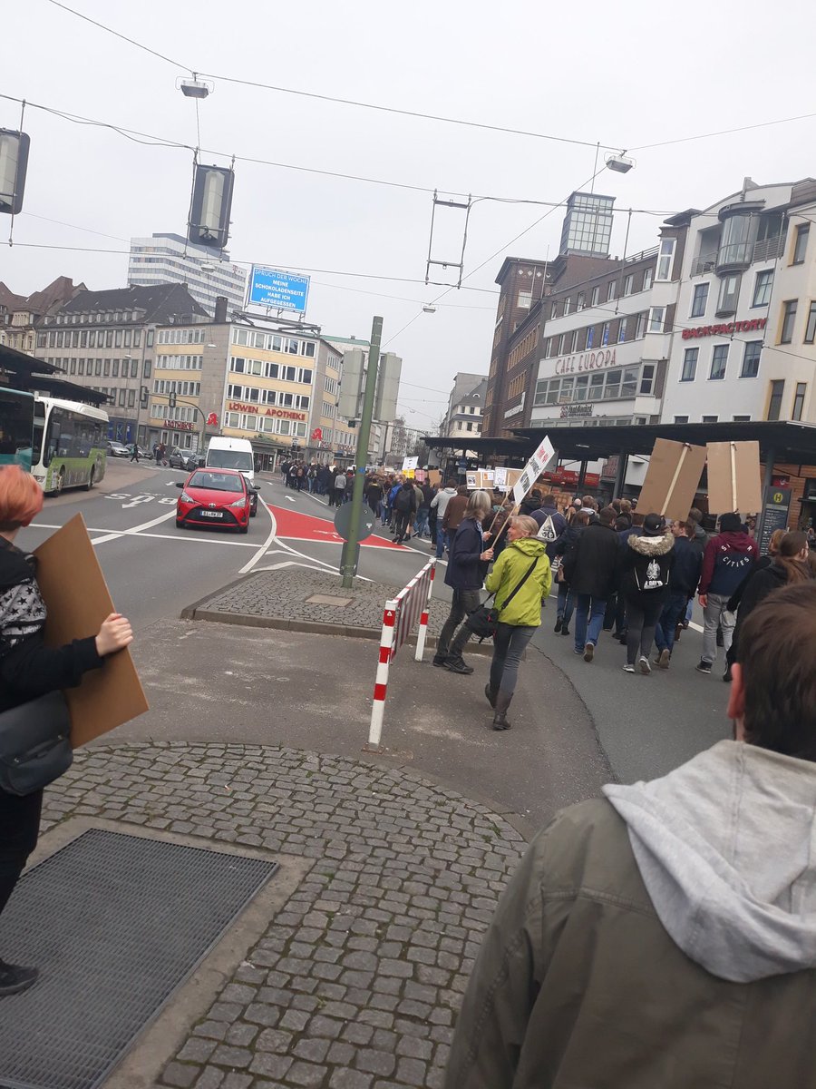 BlusWelt's tweet photo. #Artikel13Demo in Bielefeld https://t.co/mdG21A9SmH