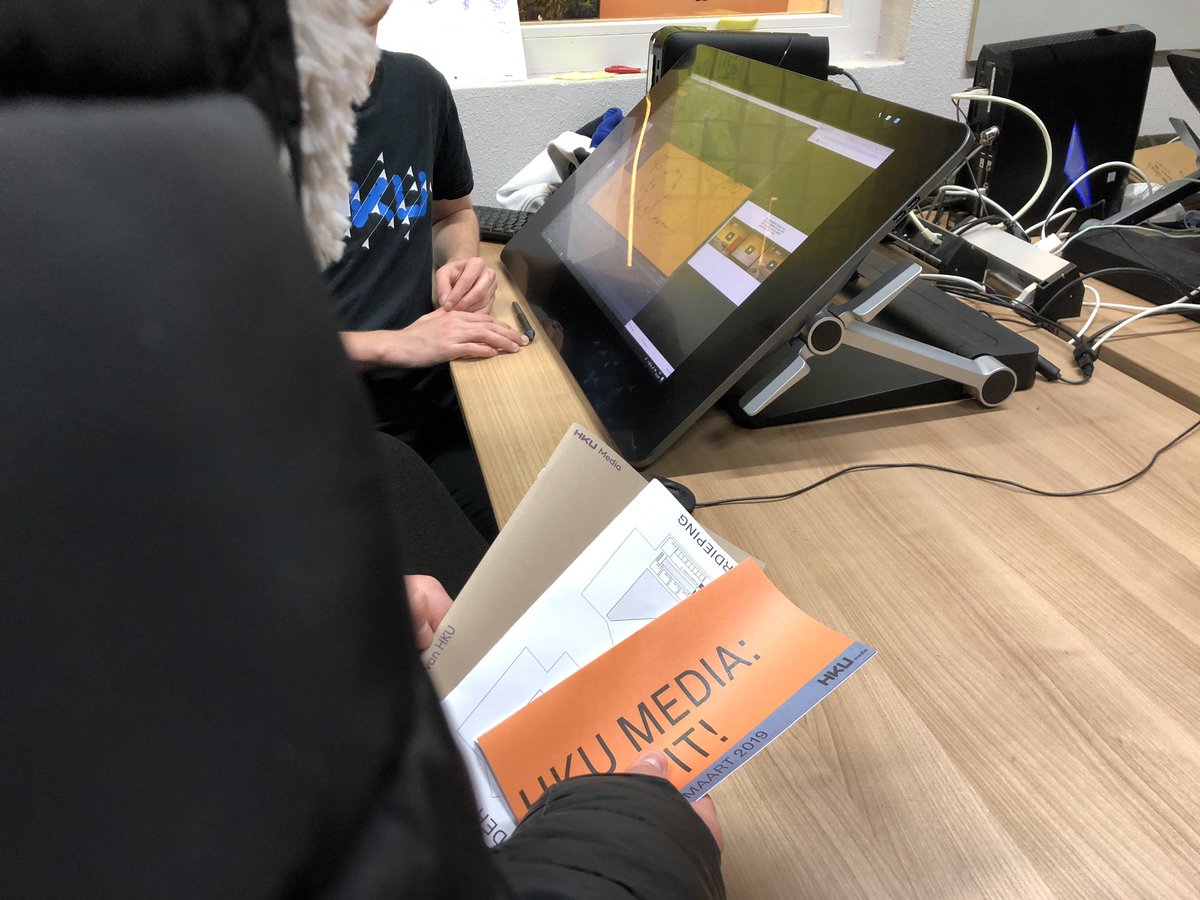 monikaknott's tweet photo. Open Dag HKU. https://t.co/KBTpHPrbl0