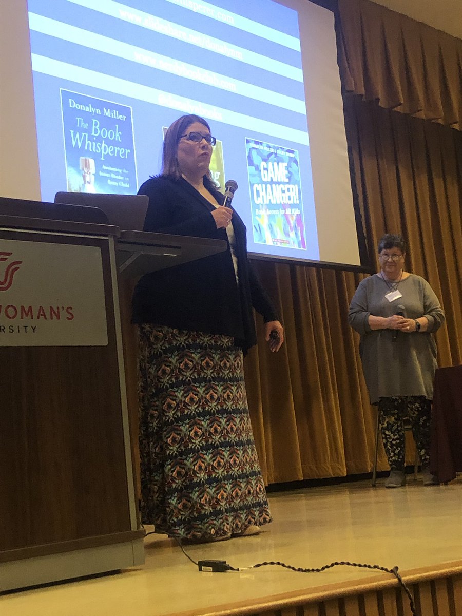 Happy to be at the Spicola Forum in Reading at Texas Woman’s University with Donalyn Miller and Teri Lesesne!