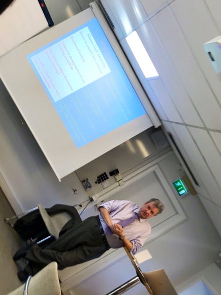 Nätverksträff med RFs idrottspsykologiska rådgivare och en förmiddag med Ken Goss utifrån compassion focused therapy. 🙌🏼