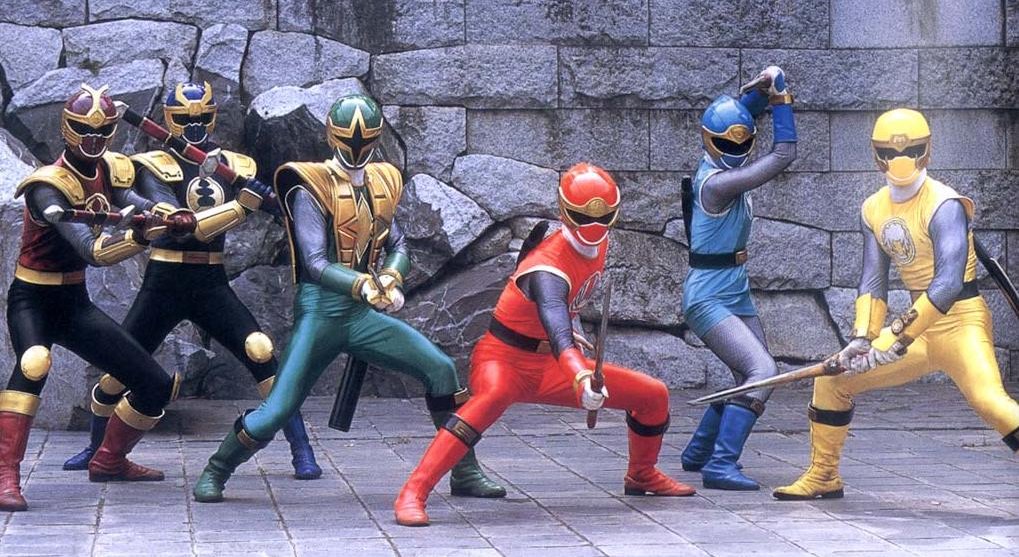 Ninja storm, ranger form Ha! Thunder storm, ranger form ha!