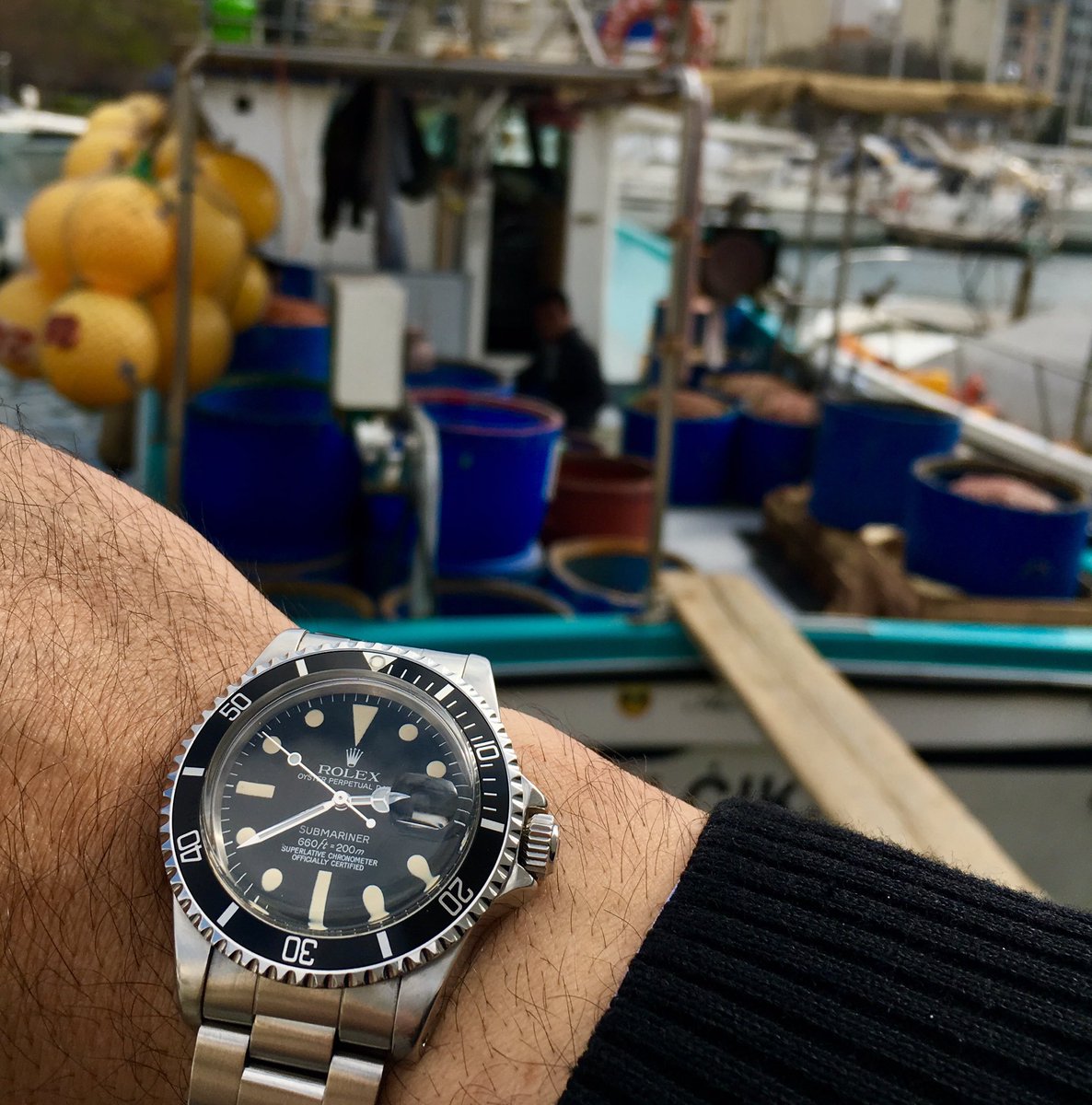AboutTimeMalta's tweet photo. Buon weekend 👍🏼👍🏼#watchesofinstagram #watches #vintage #rolex #submariner #rolexsubmariner #ref1680 #year1979 #divers #professional #watchcollector #boxandpapers #passion https://t.co/DHhHJ6IyYA