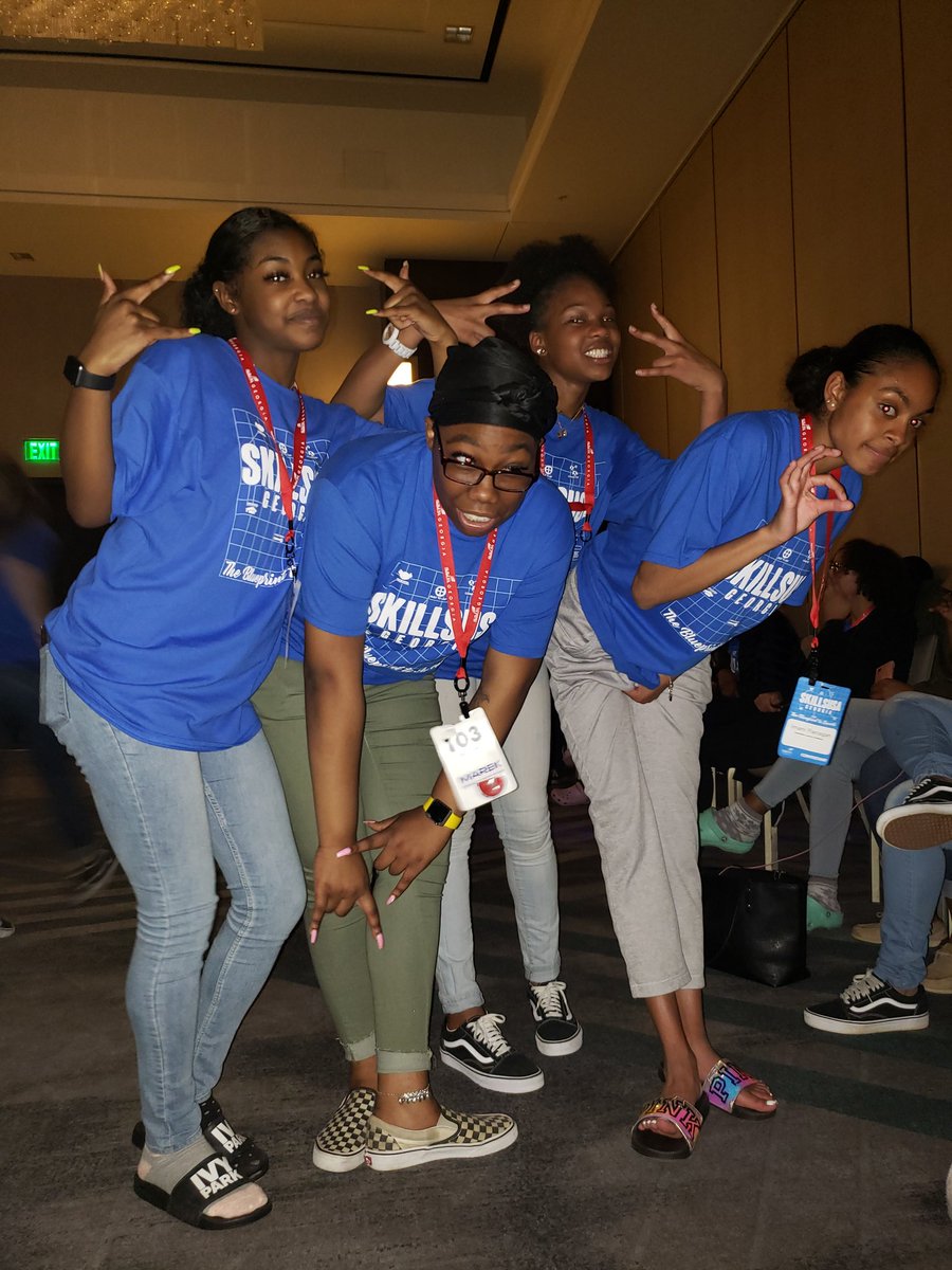 csdavis1970's tweet image. RCA students at SkillsUSA having fun.Great time!