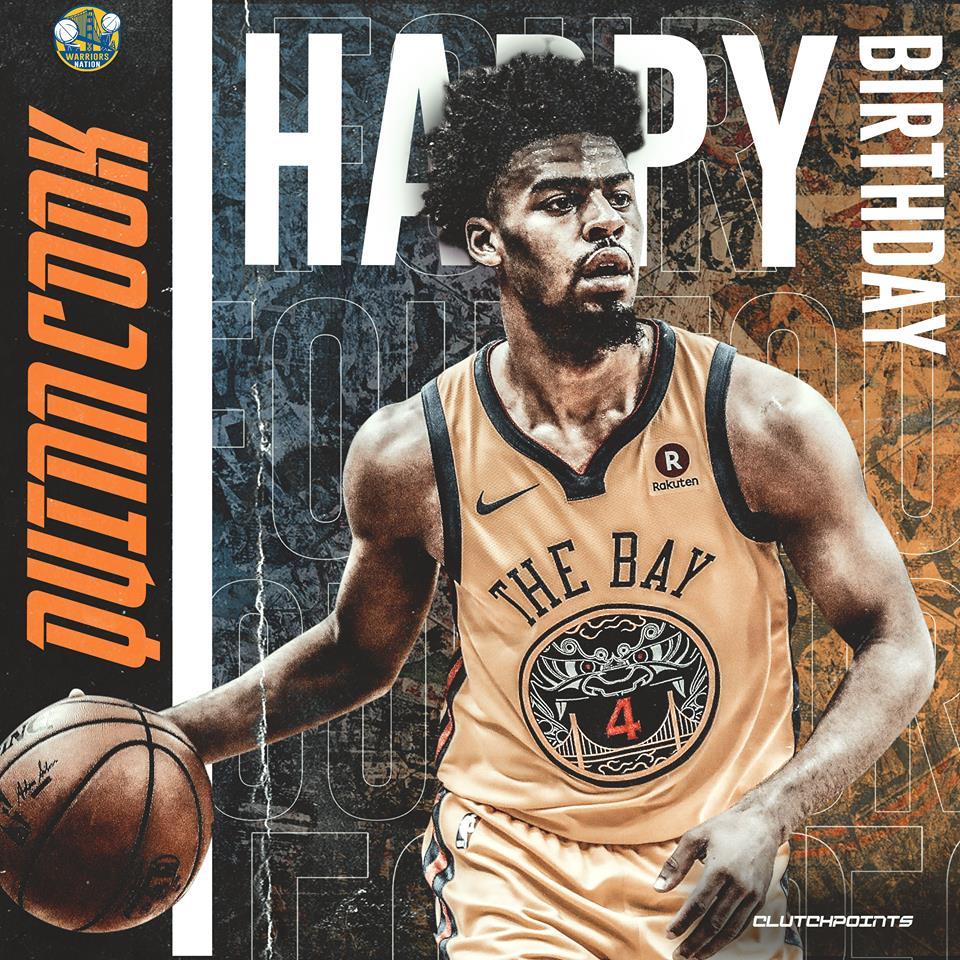 Join Warriors Nation in wishing Quinn Cook a happy 26th birthday!   