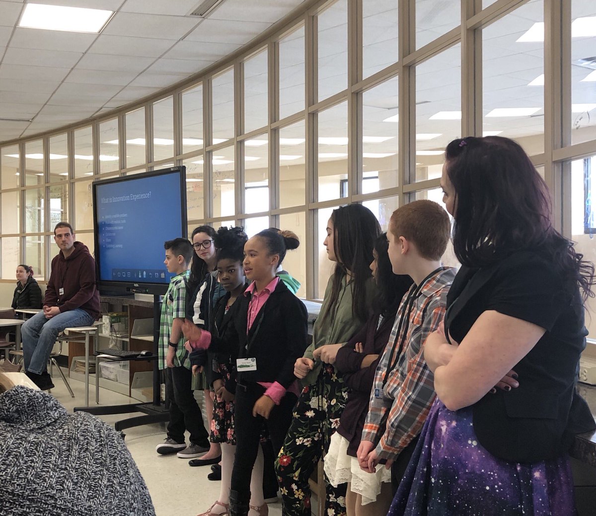 Hearing 6th graders talk about their innovation lab experiences #celi19