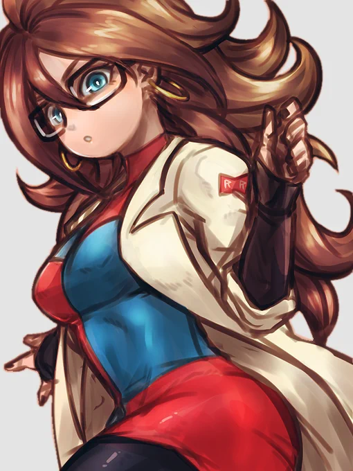 ('-`).。oO(非効率) #ドラゴンボール #人造人間21号 