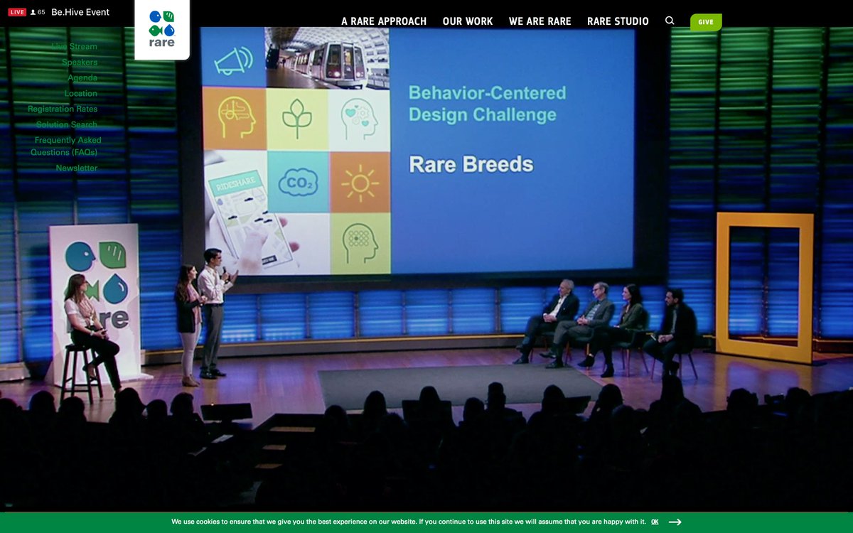 marymounthonors's tweet photo. So proud of @marymountu Honor students @anthonygdandrea and Sarah McDonald for being finalists in @Rare_org's Behavior Centered Design Challenge to develop a proposal for alternative commuting for @InovaHealth Hospital System presented at @NatGeo! #GoGreen #MPowerU https://t.co/sO1iwiNRk2