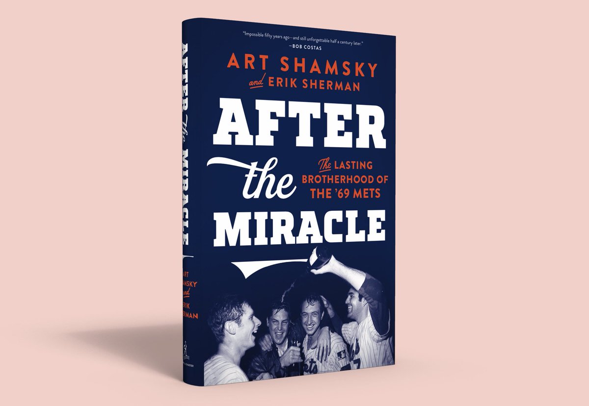 Hey New Jersey! @ArtShamsky will be at Book-Ends in Ridgewood, NJ today at 1 p.m. to sign his new book #AfterTheMiracle. Meet Art and pick up a signed copy of his book. 📚 ✍️