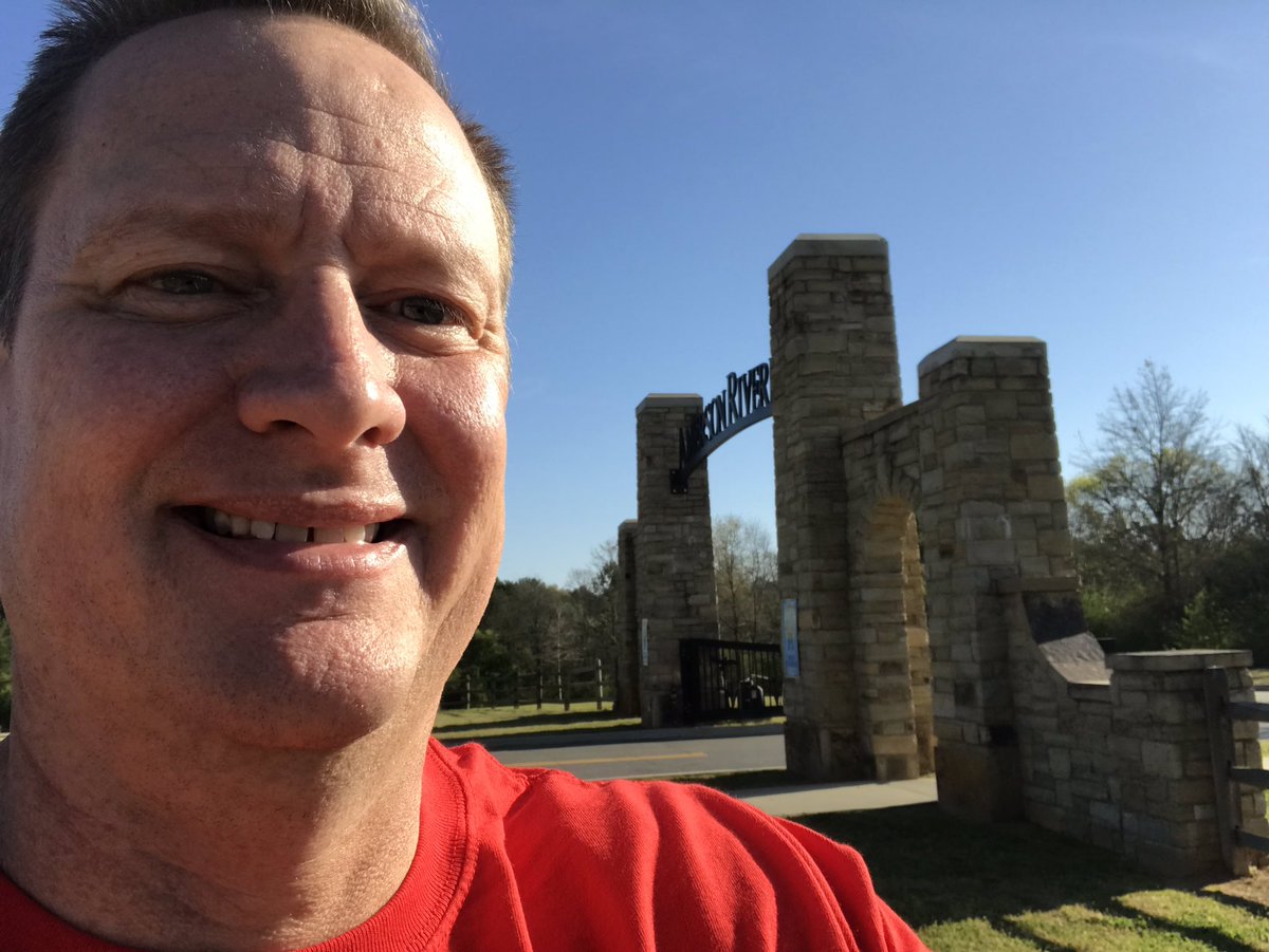 RaymondTubbTV's tweet photo. Something for everyone at Amerson River Park- walking, hiking, river activities, playgrounds and pets! A true gem for @MaconBibb .  Vote with your park selfie by noon and show the world this local treasure! #ELGLKnope https://t.co/XaPqRFbxef