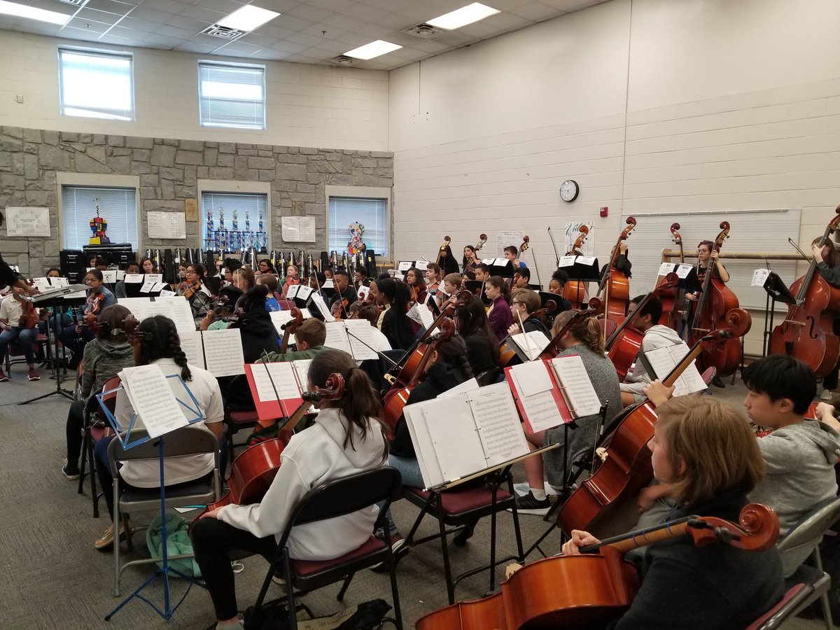 HBMSorchestra's tweet photo. I'm so proud of all FCS orchestra students who are participating in this year's Honor orchestra. There are several #hbmshawks here!! https://t.co/uMyWX6DPL4
