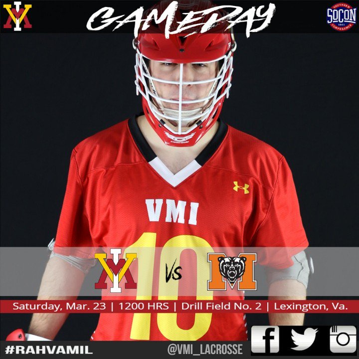 VMI_Lacrosse's tweet photo. Gameday! See you out at Drill Field No. 2 at high noon.
Let's Go Keydets!
#RahVaMil #LaxInLex https://t.co/cQp9rqdMEg