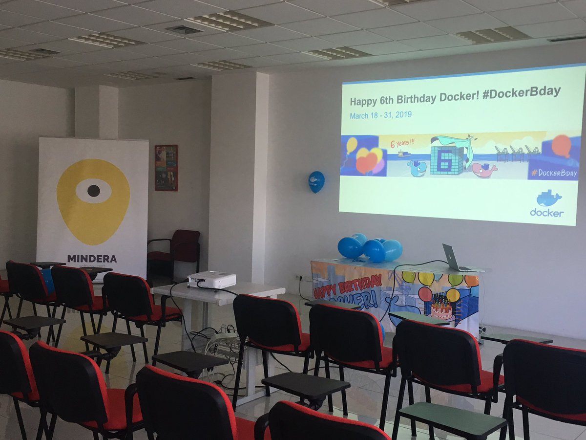 Ready to start our <a href="/Docker/">Docker</a> birthday celebration 🎉