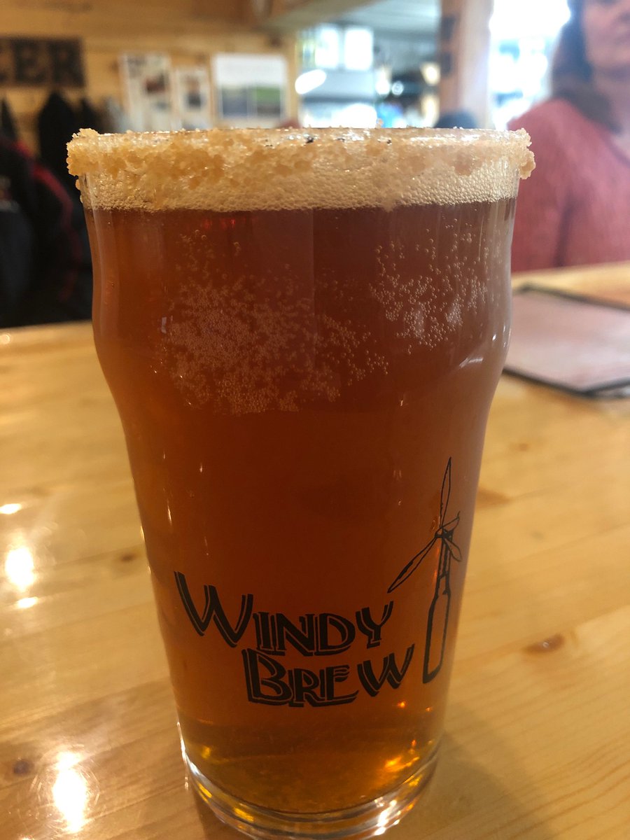 BrewWindy's tweet photo. Enjoy Maple Weekend with a Delicious Sudzy's Maple Amber Ale served in a real Maple Sugar rimmed glass🍁🍺 
#drinklocal  #CraftBeer  #farmtopint  #mapleweekend https://t.co/h5grcBYVBd