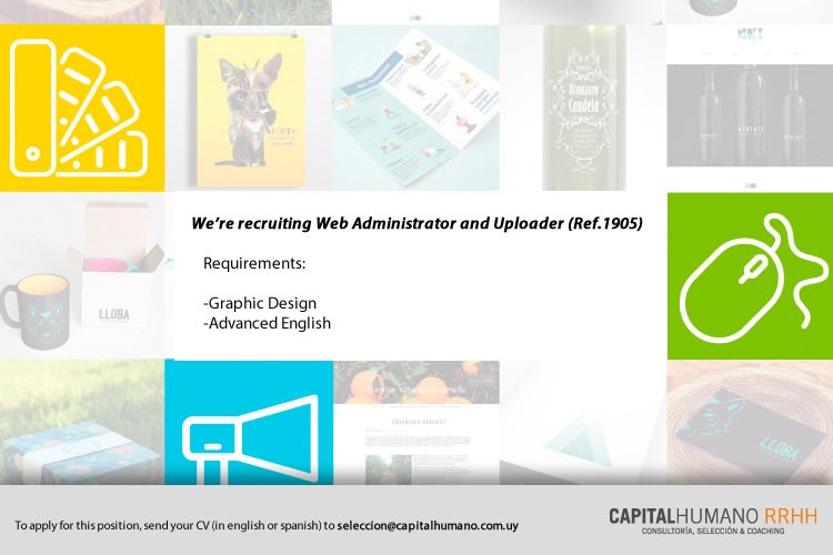 capitalhumanouy's tweet photo. Buscamos Diseñadora Grafica / administradora Web.
CV a Seleccion@capitalhumano.com.uy https://t.co/DcFLms6x0O