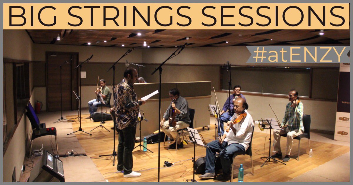 Come to ENZY Studios to record string sections for your projects and witness magic being created in front of your eyes. 

#Enzystudios #Behindthesessions #music #enzyschool #recordwithus #booknow #bts #Nisschalzaveri #StudioLife #Bollywood #MusicLife #Bigspace #rehearsewithus