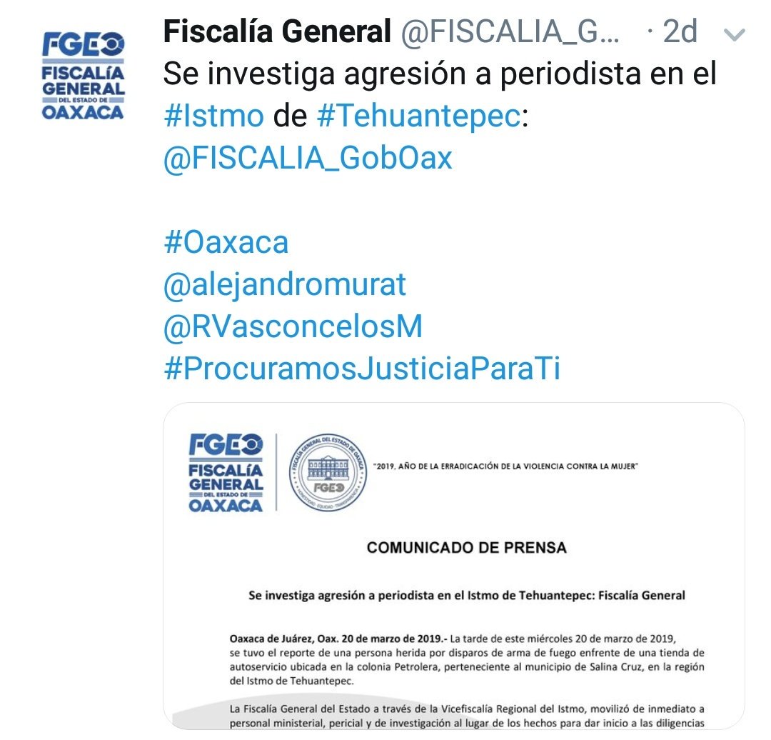 saidtucan's tweet image. Ahora esta de moda usar la palabra #agresión para minimizar el concepto homicidio, tentativa de homicidio, feminicidio, entre otros delitos en Oaxaca. Lo preocupante es que sólo se queda en investigación #Oaxaca #MundoExtraño