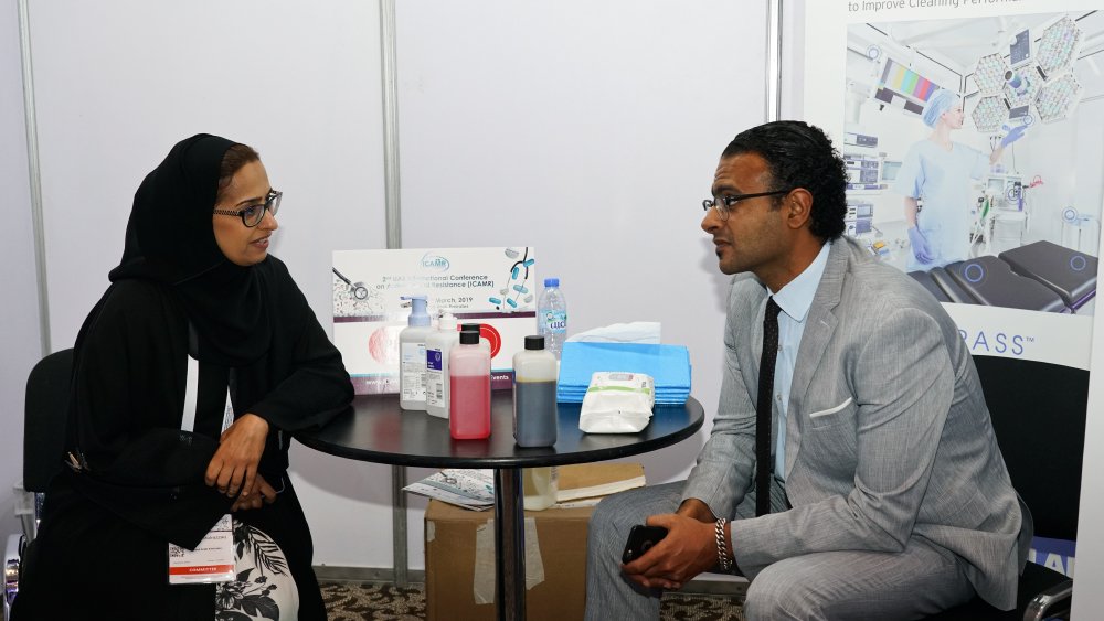ICAMRConfUAE's tweet photo. Highlights of the 2nd day of 2nd UAE’s International Conference on #AntimicrobialResistance at the Le Méridien Dubai Hotel &amp; Conference Centre, UAE; accredited with 18 #CME Hours from MOHAP &amp; 14 CME Hours by DHA. #InfectionControl #AntimicrobialStewardship #ICAMR #IPEvents https://t.co/3jMPKGUj8Z