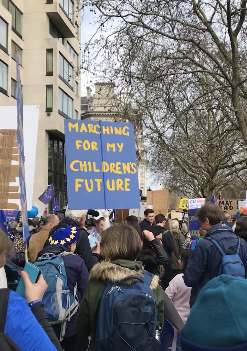 Amazing day marching for a People’s Vote in London today. Peaceful, energising, full of creativity... ✨⭐️🌍✨ #chelt4europe