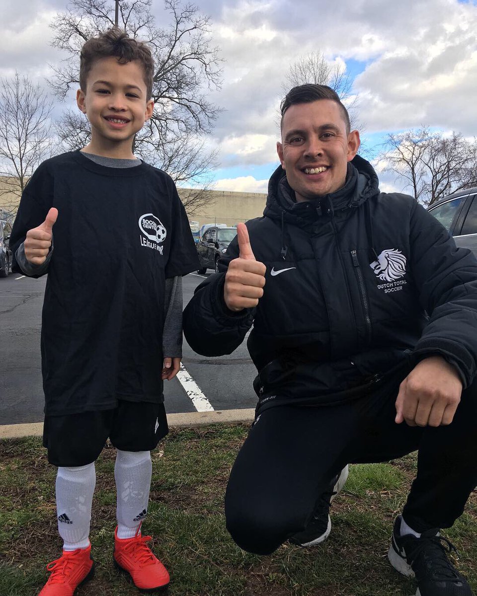 Thumbs up? ✅ Smile? ✅ League Winner Shirt? ✅ #littleathlete #soccer #soccerplayer #futbol #soccerislife #voetbal #readytoplaysoccer #7v7league #football #leaguewinners #soccercoach #thumbsup #smile 💪⚽️🤙🏆