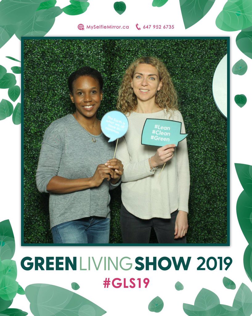 Getting our green on at #GLS19. <a href="/FTAorg/">Fashion Takes Action</a>