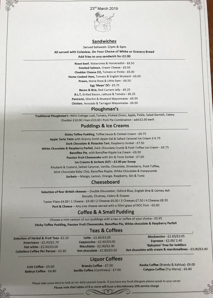 TONIGHT AT 6pm WE LAUNCH OUR NEW MENU